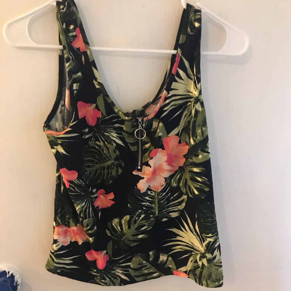 Fun flowery tank top